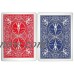 1 Deck Bicycle Rider Back 808 Standard Poker Playing Cards Red or Blue   